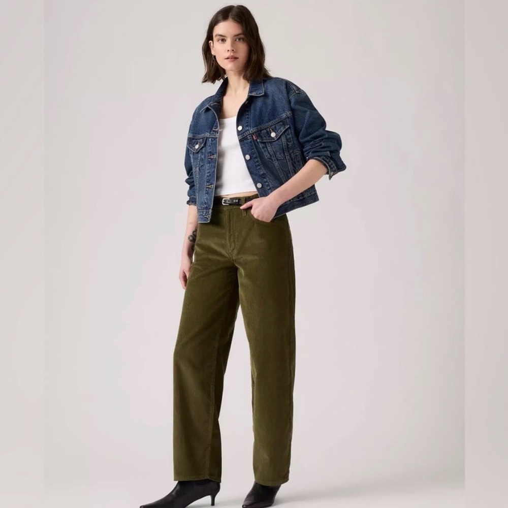 Baggy Dad Corduroy Pants